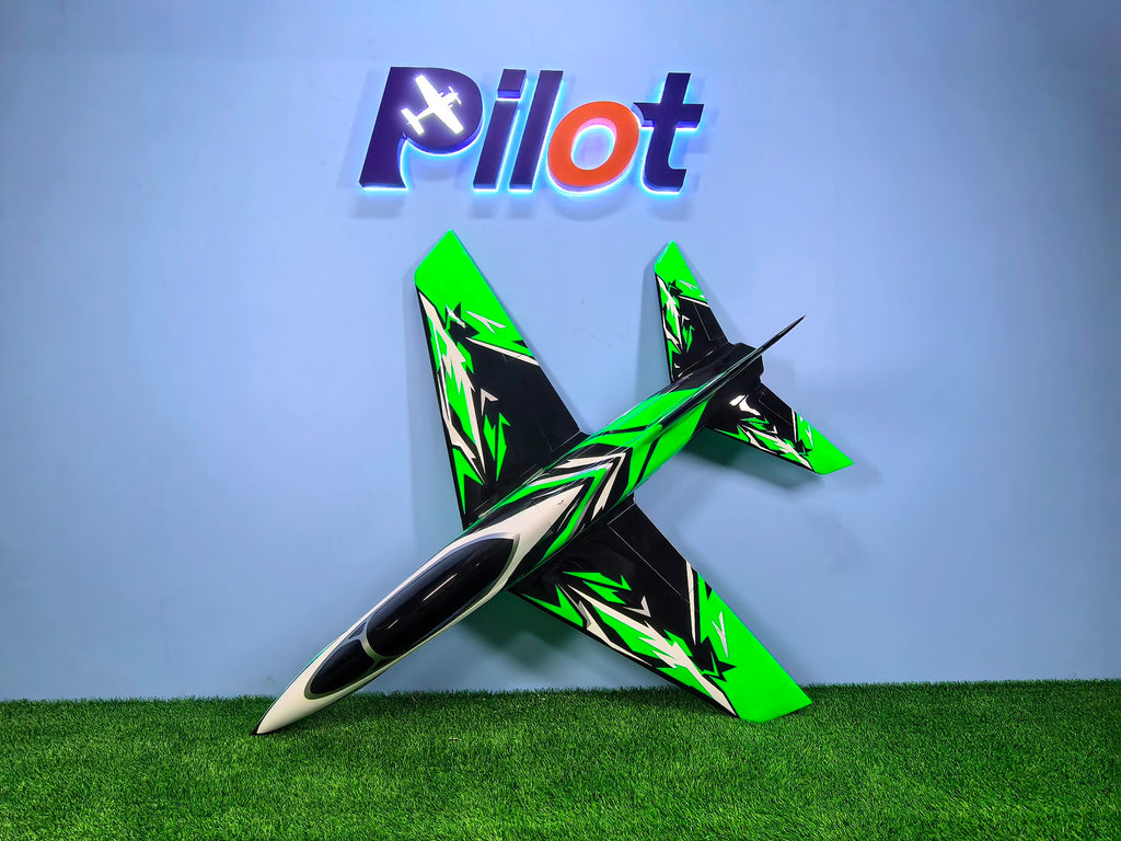 Pilot rc 2.2m Matrix incl retracts 09 green/black