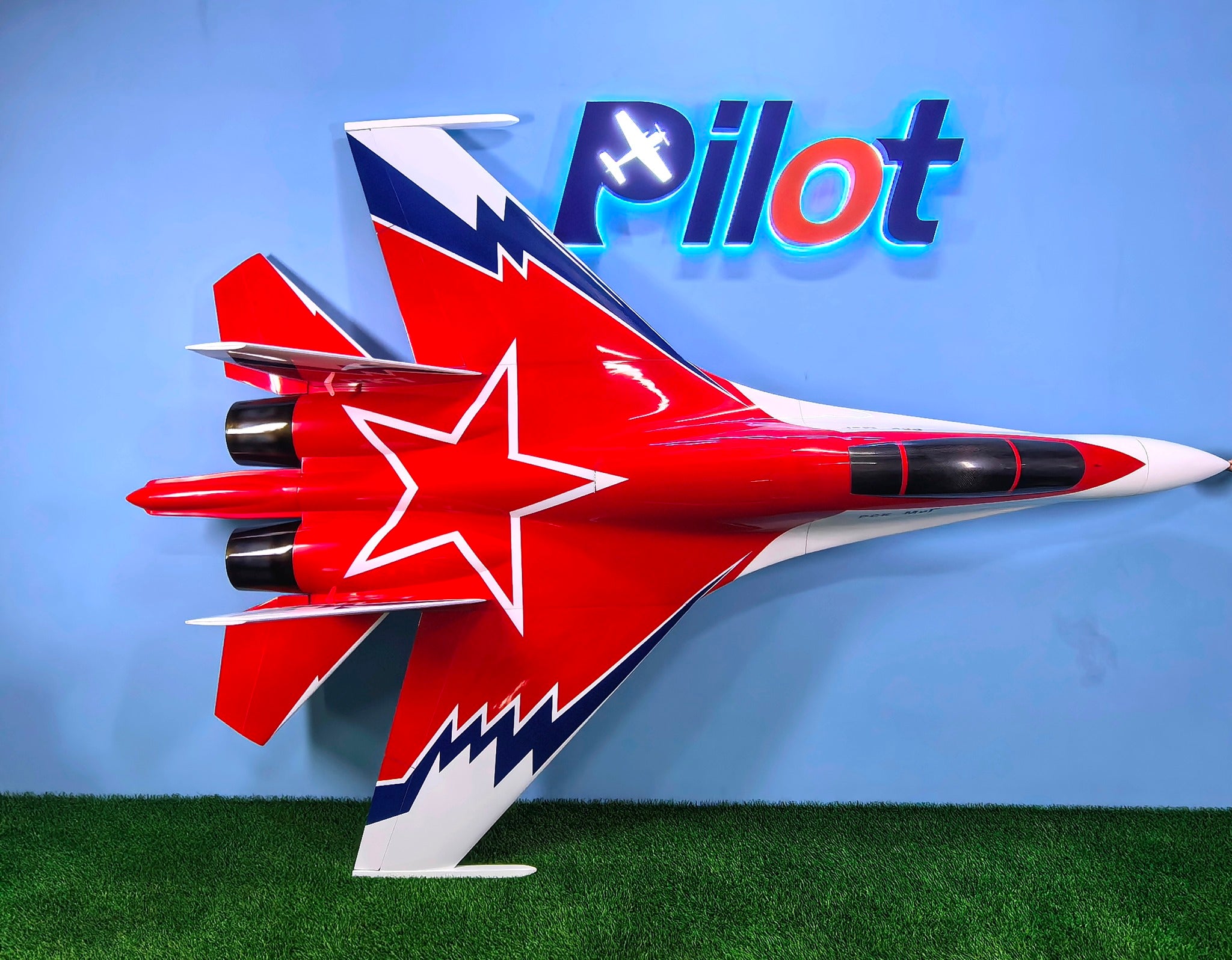 Pilot RC Elster Jet SU-30 – 2,8 m 06 Vollfahrwerk-Kombination
