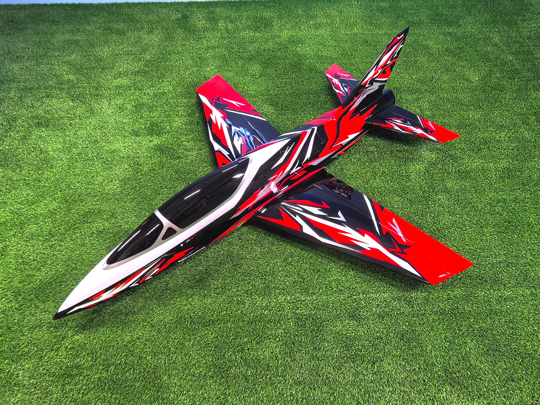 Pilot rc 2.2m Matrix incl retracts 09 red/black