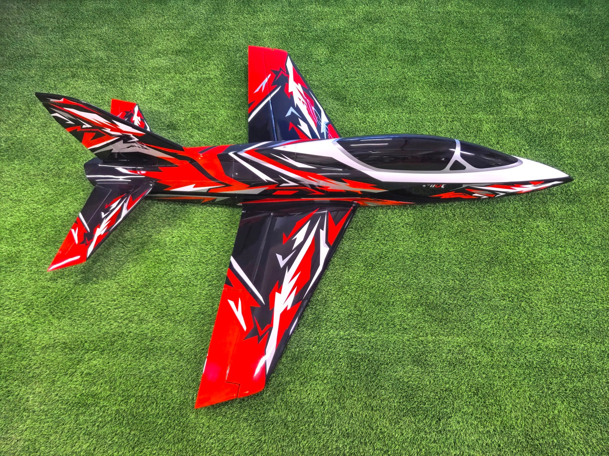 Pilot rc 2.2m Matrix incl retracts 09 red/black