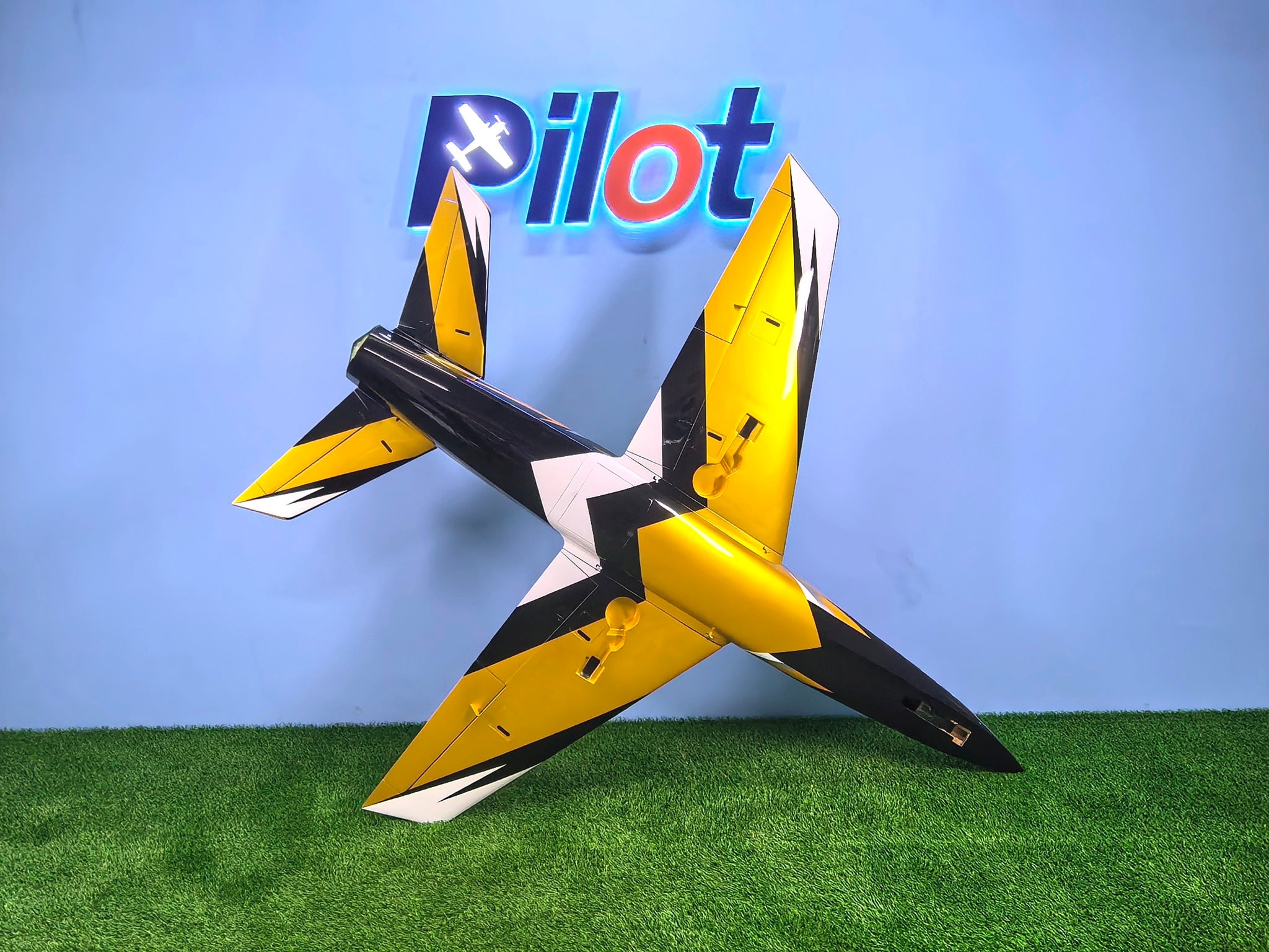 Pilot rc 2.2m Matrix incl retracts 11 yellow/black