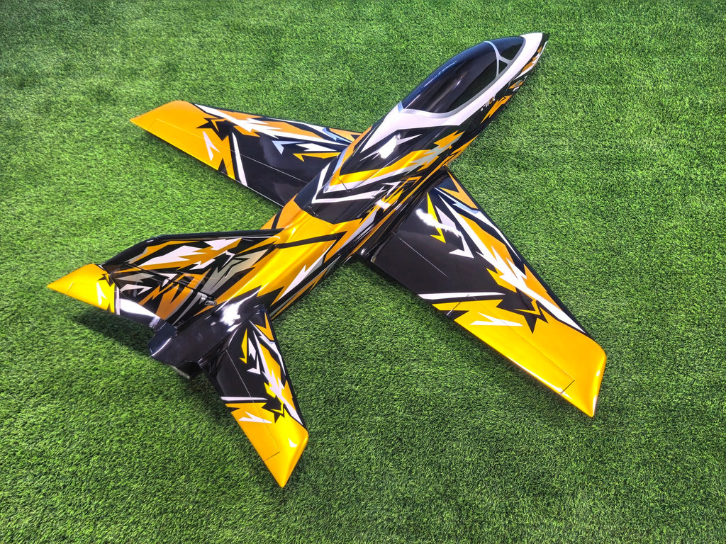 Pilot rc 2.2m Matrix incl retracts 11 yellow/black