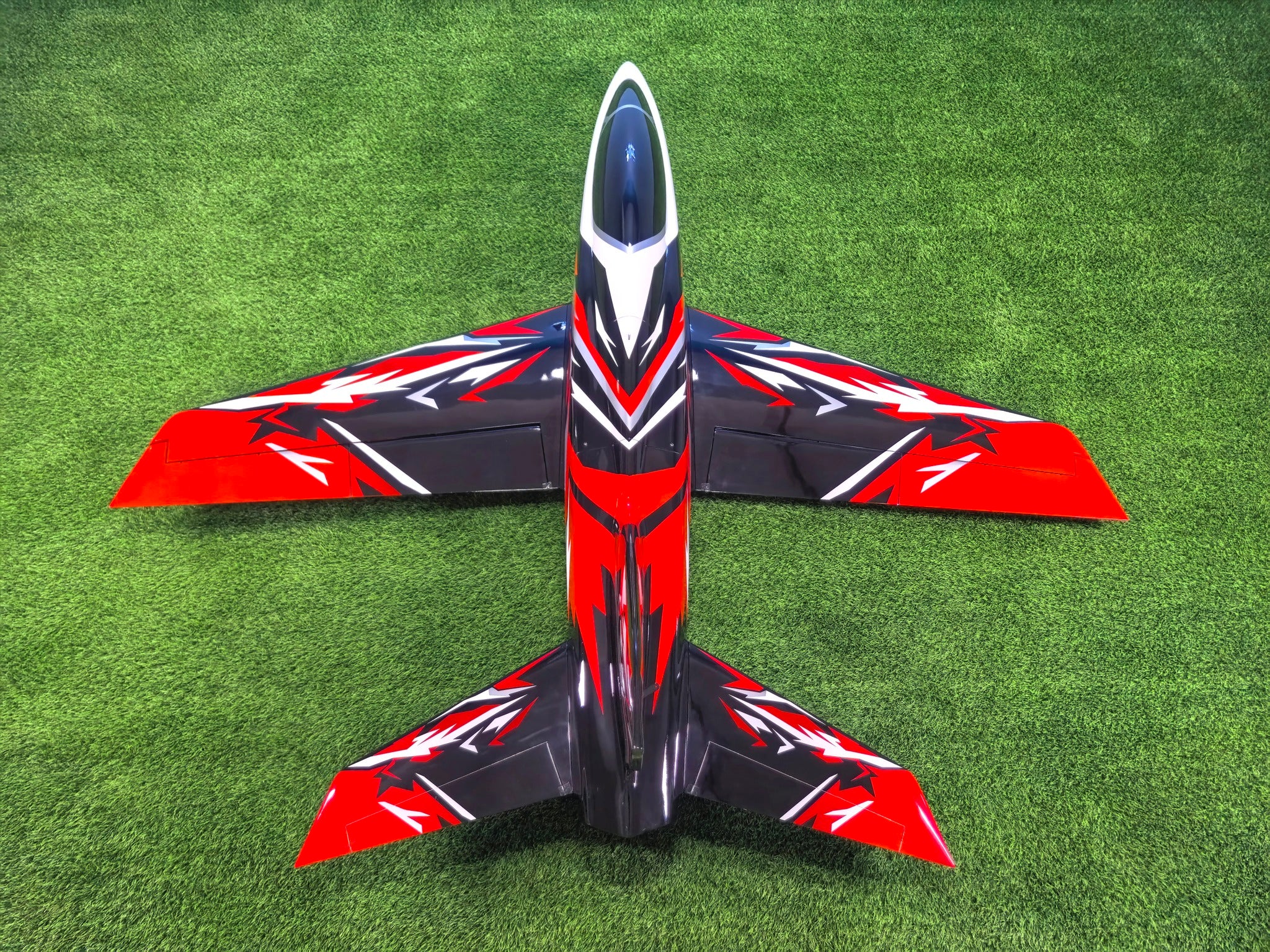 Pilot rc 2.2m Matrix incl retracts 09 red/black