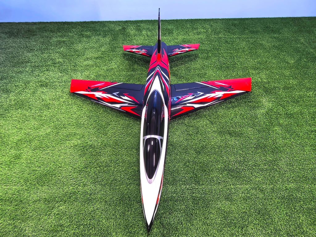 Pilot rc 2.2m Matrix incl retracts 09 red/black