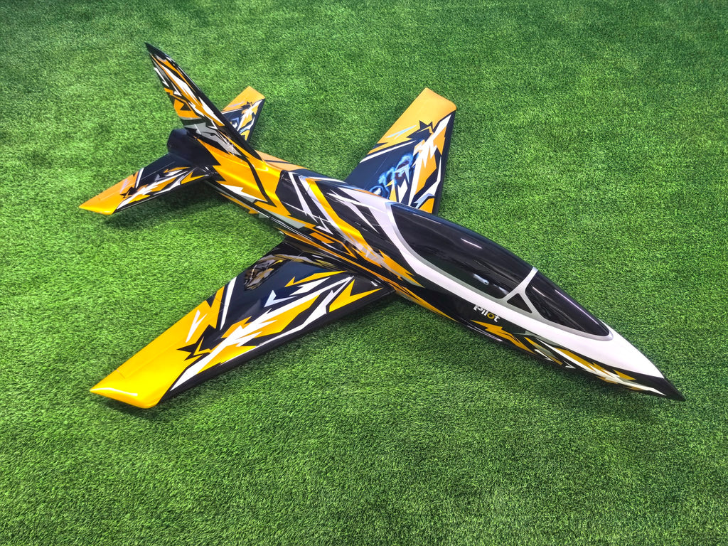 Pilot rc 2.2m Matrix incl retracts 11 yellow/black