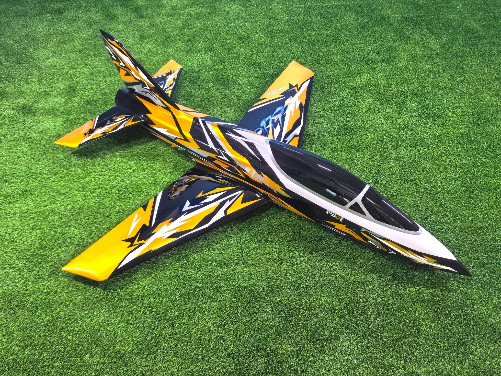 Pilot rc 2.2m Matrix incl retracts 11 yellow/black