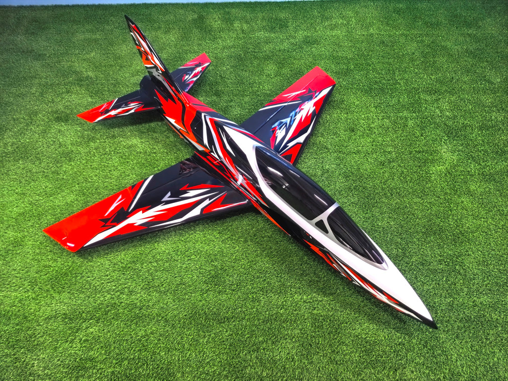 Pilot rc 2.2m Matrix incl retracts 09 red/black