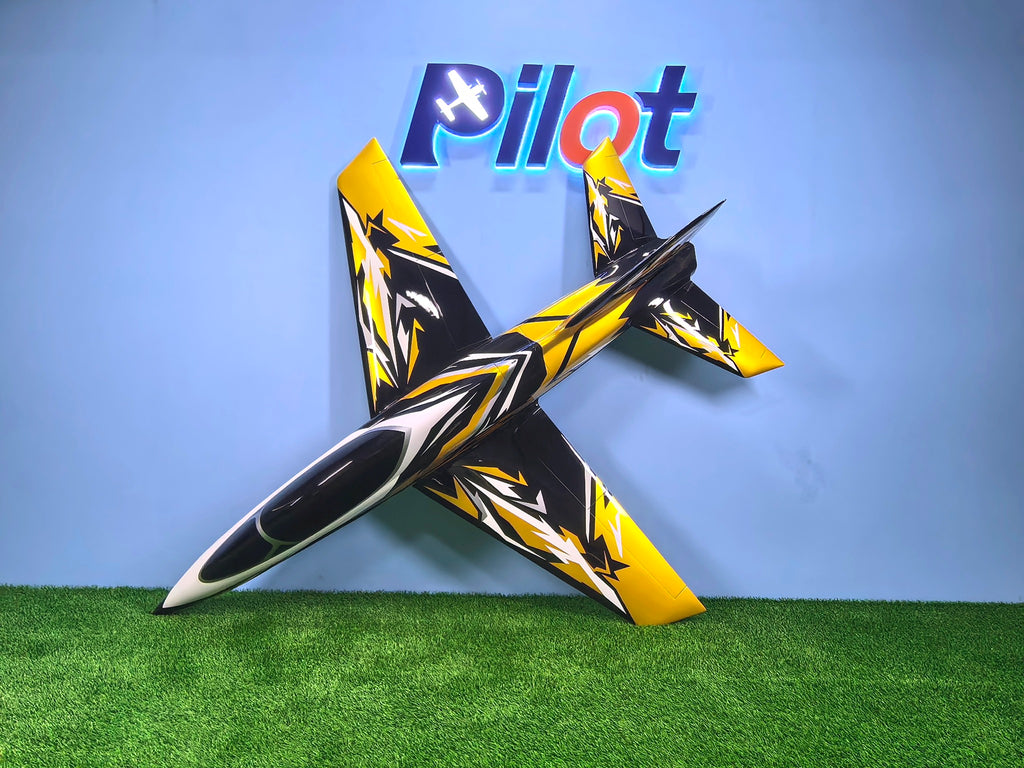 Pilot rc 2.2m Matrix incl retracts 11 yellow/black