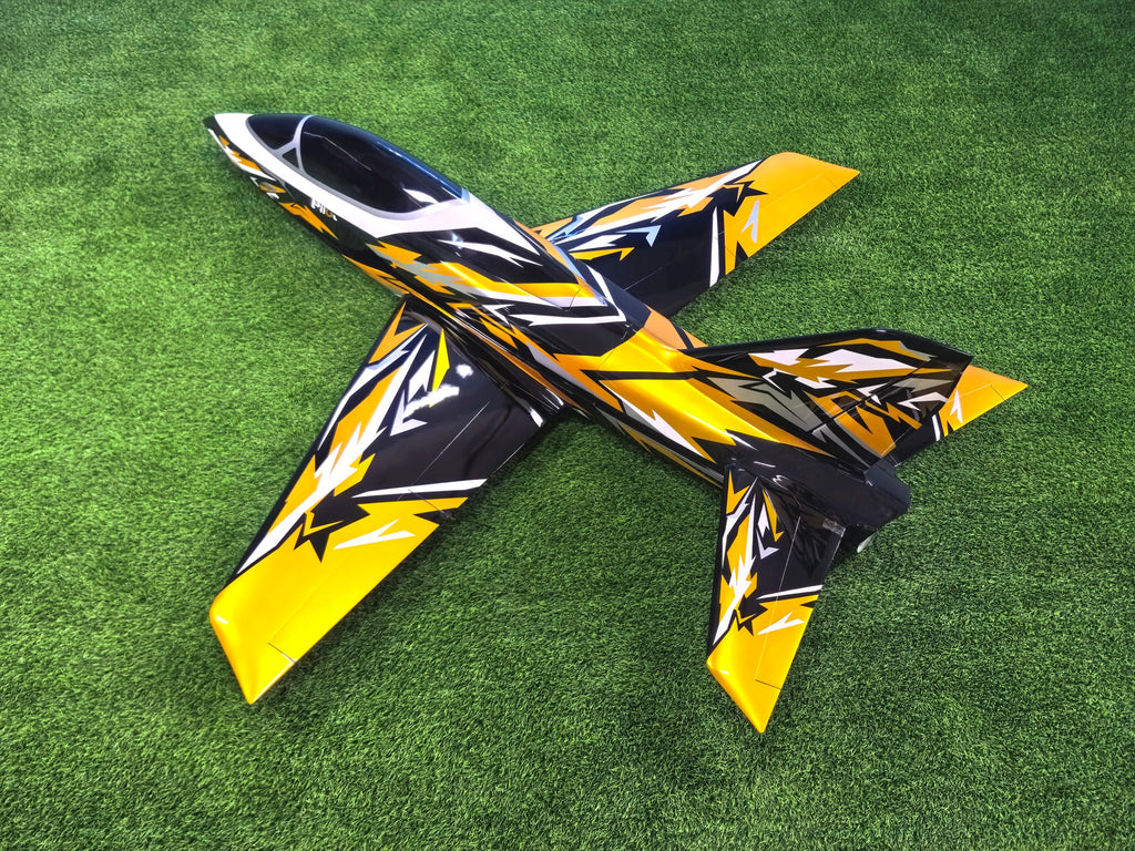 Pilot rc 2.2m Matrix incl retracts 11 yellow/black