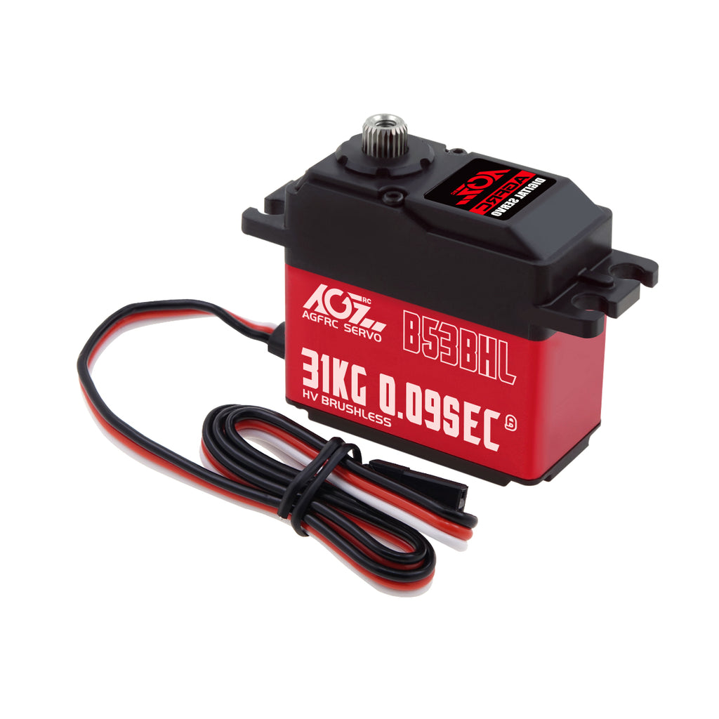 AGF B53BHL V2 0.090Sec/ 31KG-CM Brushless programmable servo