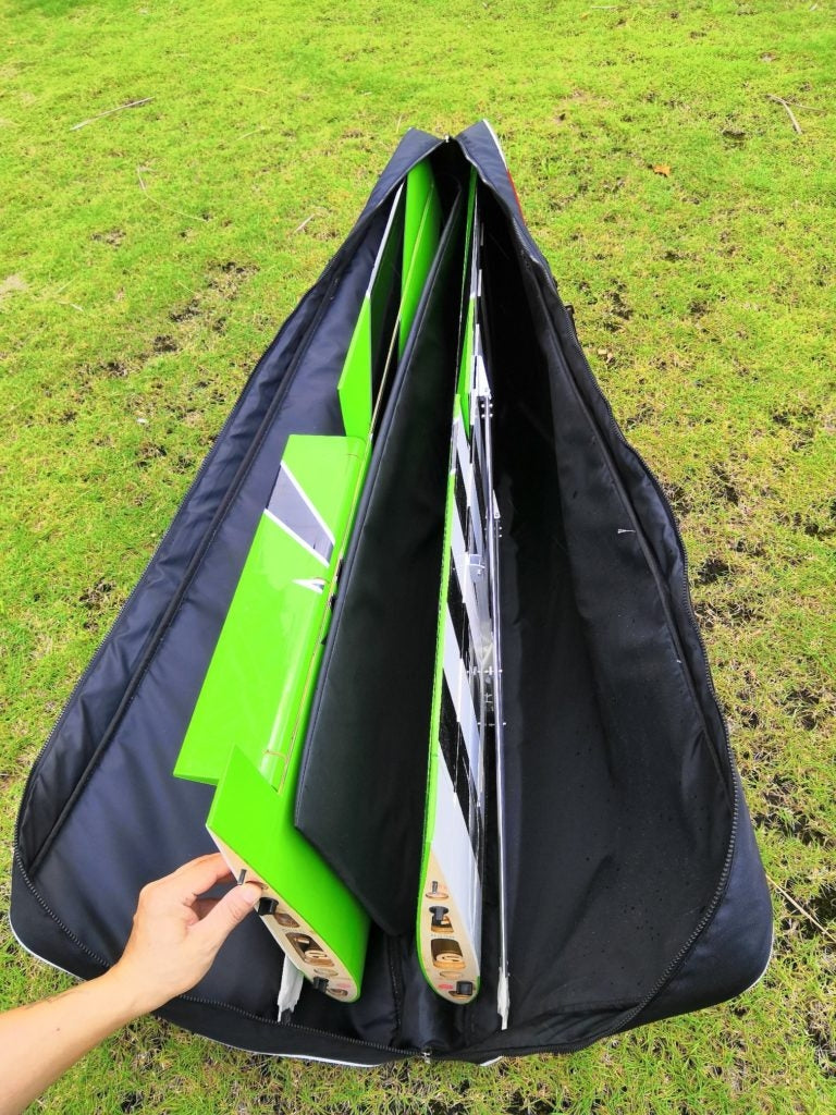 Pilot rc wing bag decathlon 150" 3.8m