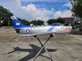 Pilot rc 2.2m F-86D Sabre with tail pipe, UAT, Kevlar fuel tank