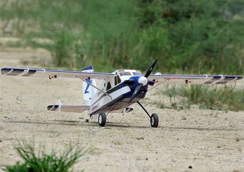 OMP Hobby 65" 1660mm Bushmaster white blue PNP