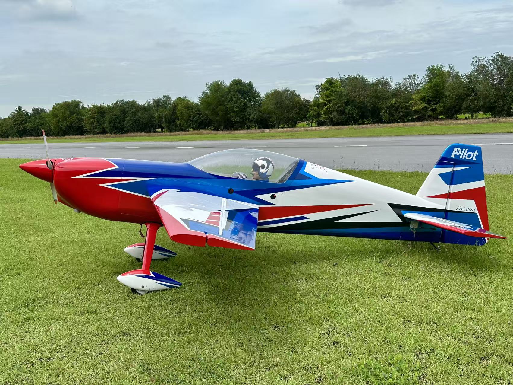 Pilot rc Raven 103" 2.26m 01 red/blue/white