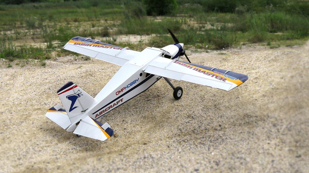 OMP Hobby 65" 1660mm Bushmaster white blue PNP