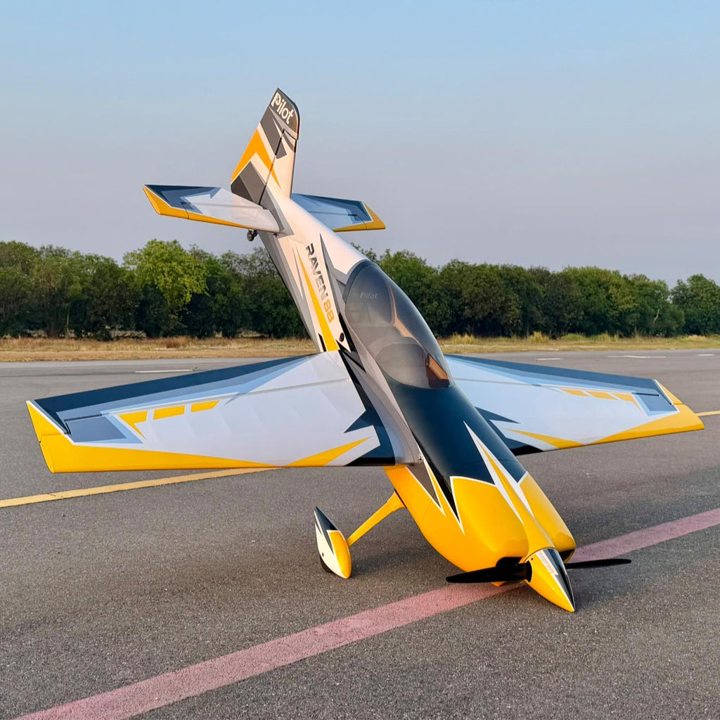 Pilot rc Raven 103" 2.26m 02 yellow/black/silver/white