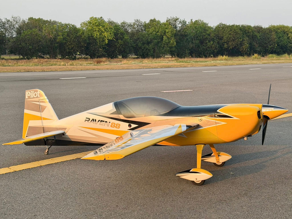 Pilot rc Raven 103" 2.26m 02 yellow/black/silver/white