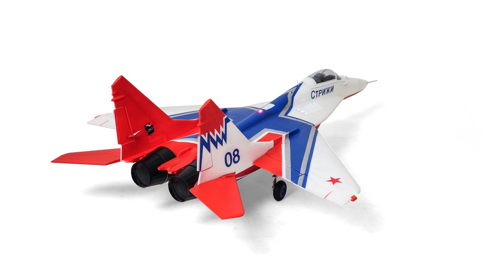 航空機・ヘリコプター MiG-29 Twin 70mm EDF Sky Flight Hobby Mig-29 Fulcrum 2x70mm Jet Vector Thrust PNP (Grey