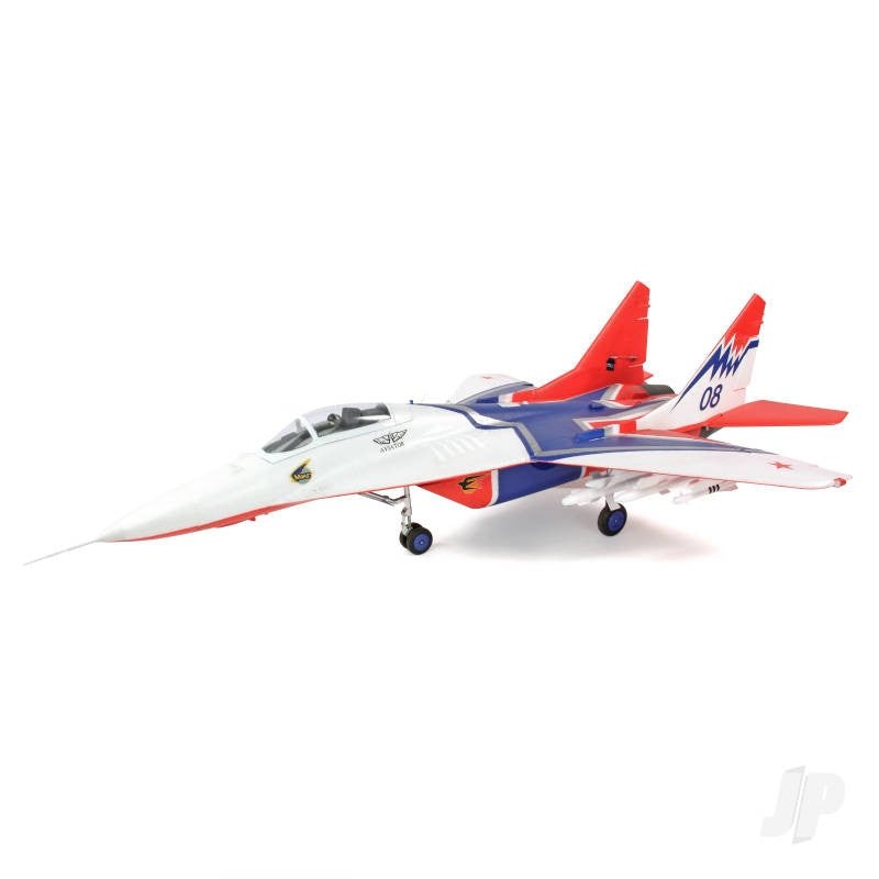 航空機・ヘリコプター MiG-29 Twin 70mm EDF Sky Flight Hobby Mig-29 Fulcrum 2x70mm Jet Vector Thrust PNP (Grey
