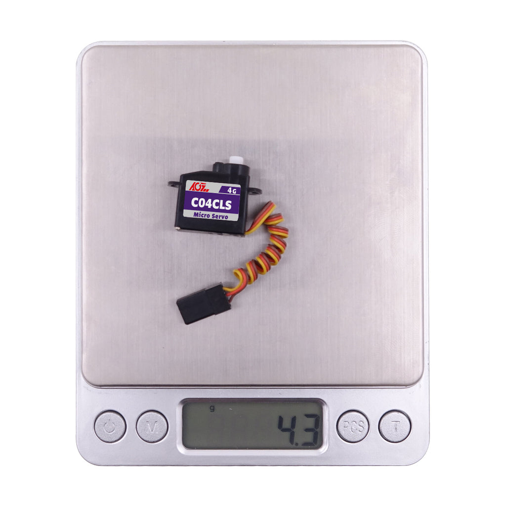 AGF C04CLS 4.3g 0.07s Micro Coreless Servo