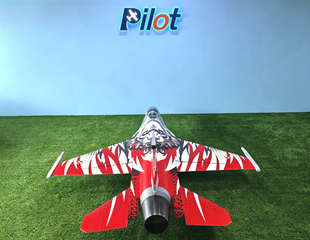 Pilot rc 1/5 F16 3.06m incl retracts 09 Poland demo
