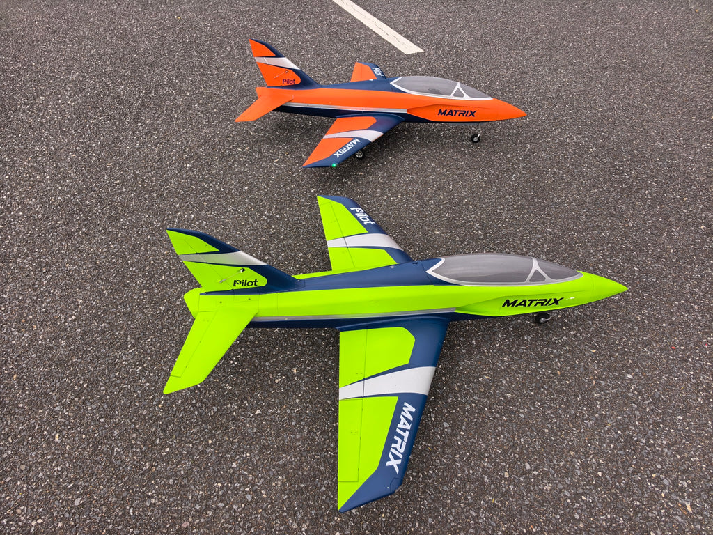 Pilot-RC Foam Matrix EDF 90mm green/blue