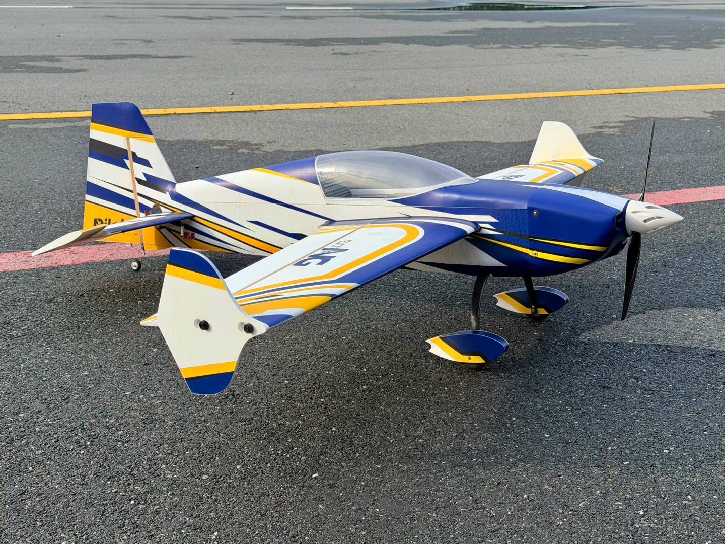 Pilot RC Extra NG 08 blue 49" 125cm EPP plane
