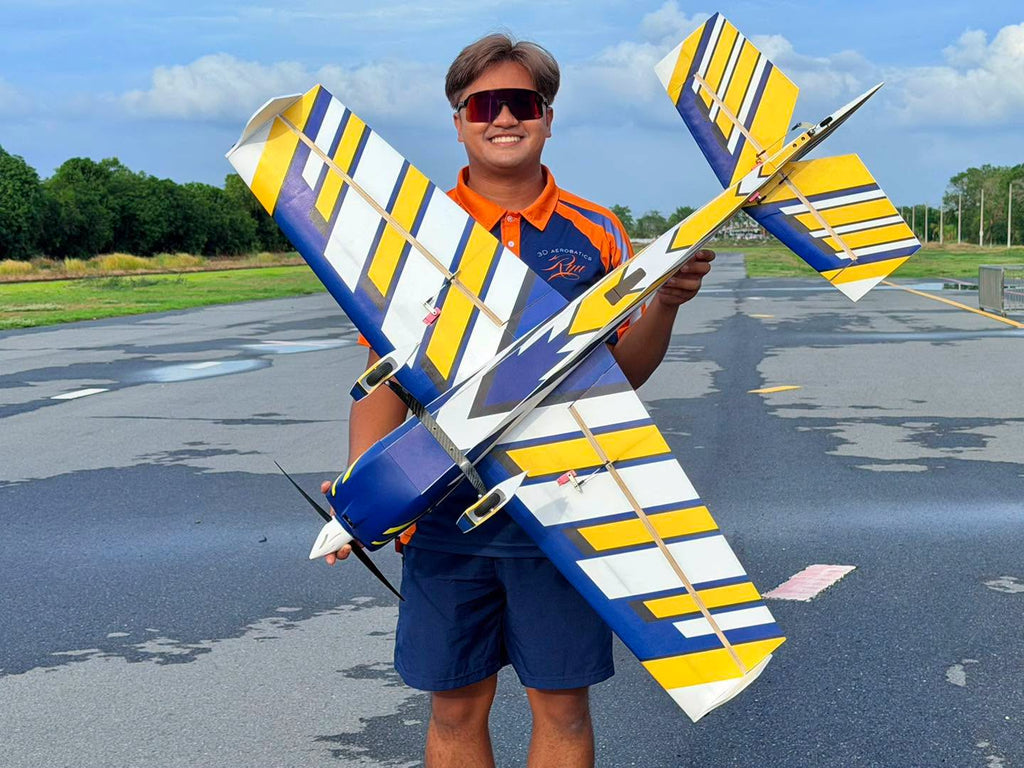 Pilot RC Extra NG 08 blue 49" 125cm EPP plane