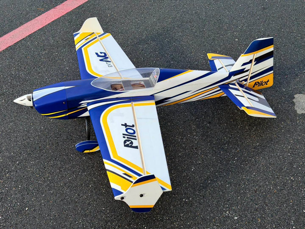 Pilot RC Extra NG 08 blue 49" 125cm EPP plane