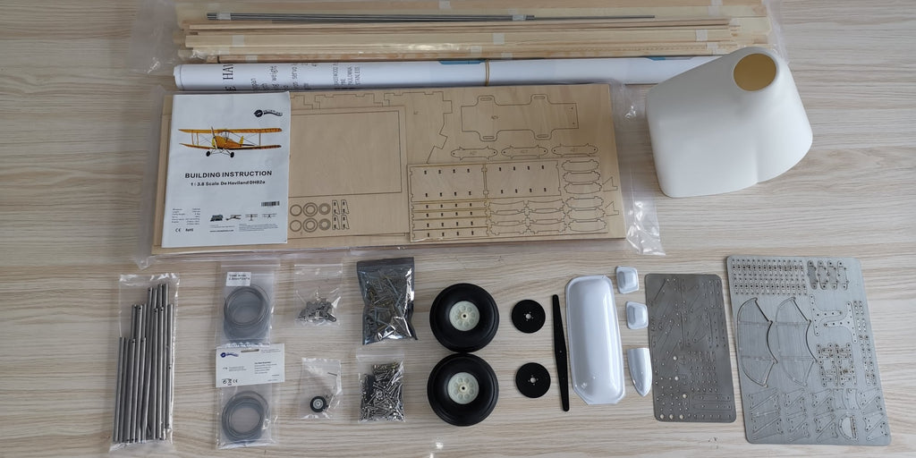 Value planes 1:3.8 De Haviland DH82a Tiger Moth