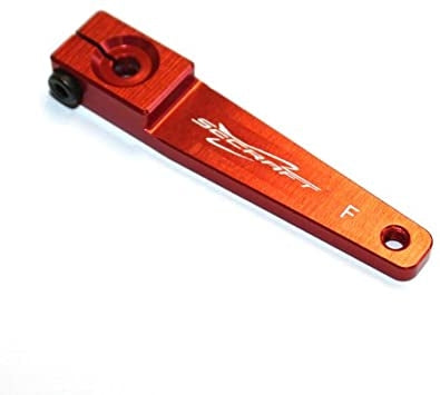 Secraft alu servo arm V2-Futaba 1.25" 32mm (M3) red