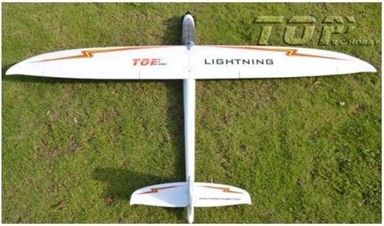 TOP RC 1500MM Lightning V2 Glider PNP