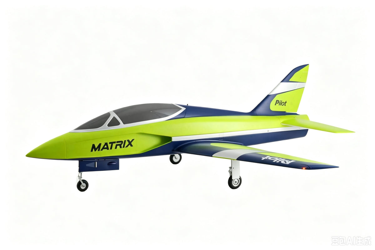 Pilot-RC Foam Matrix EDF 90mm green/blue