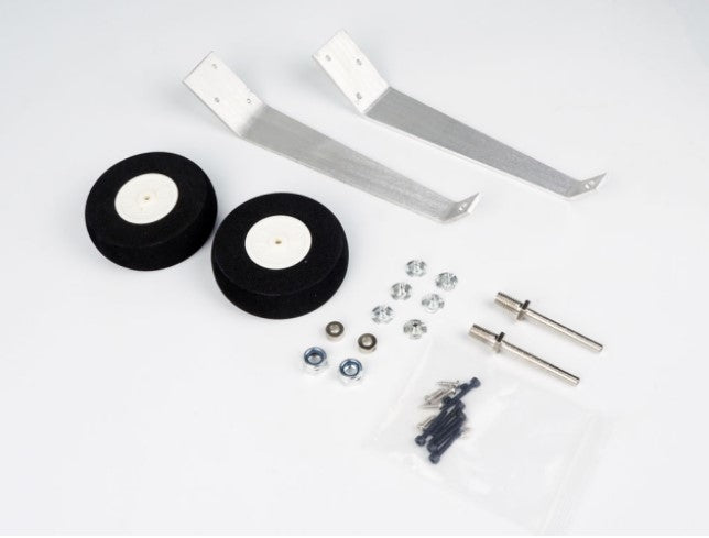 40 Class Alu. Landing gear includes wheels