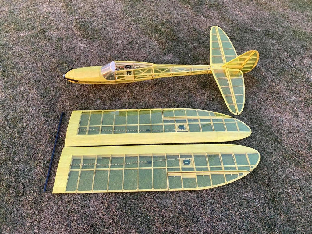 Value planes SB98 Glider 2500mm wingspan built kit
