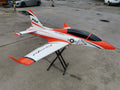 Pilot rc 1.8m Viper jet V2 07 orange, retracts,air trap,tail pipe.