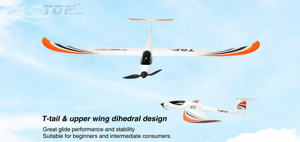 TOP RC 1800MM T1800 PNP Glider