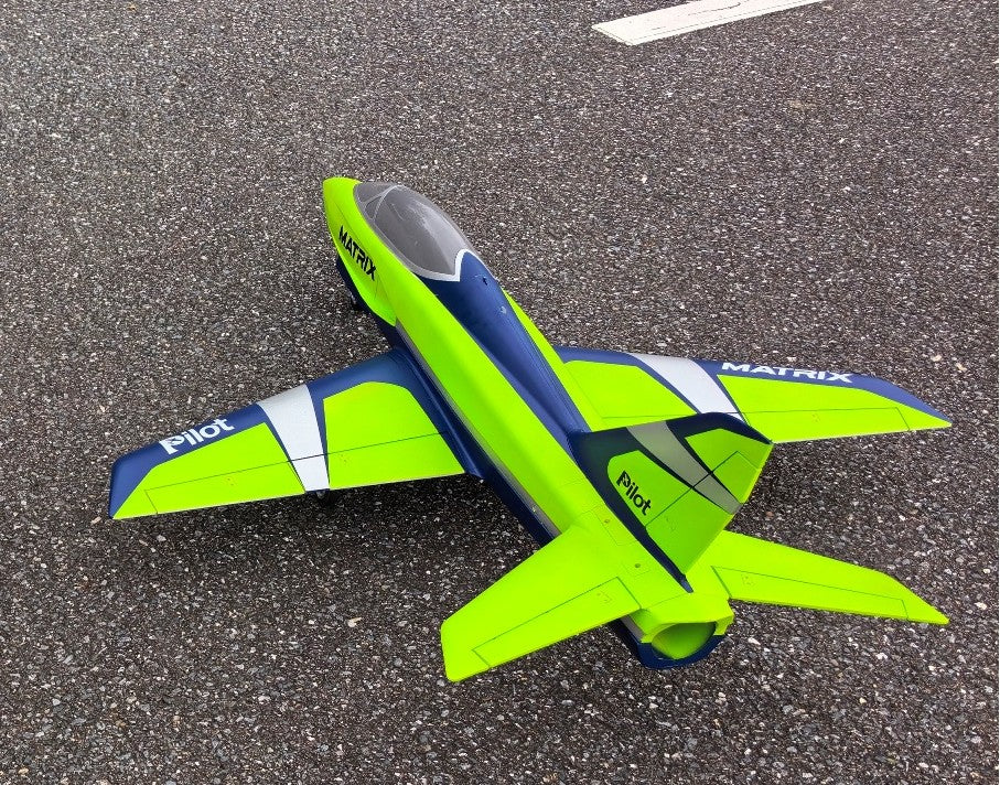 Pilot-RC Foam Matrix EDF 90mm green/blue