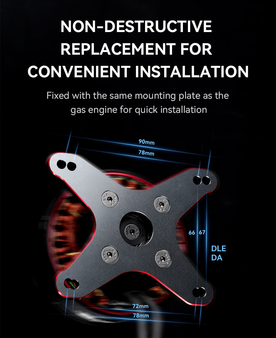 T-Motor AM910 combo 190KV 70-80cc 3D planes