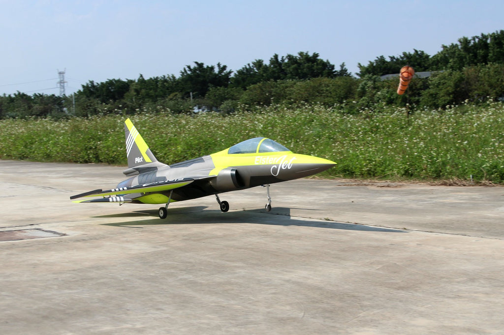 Pilot rc 2.2m FC1 3D 04 Fluorescent Yellow retract version