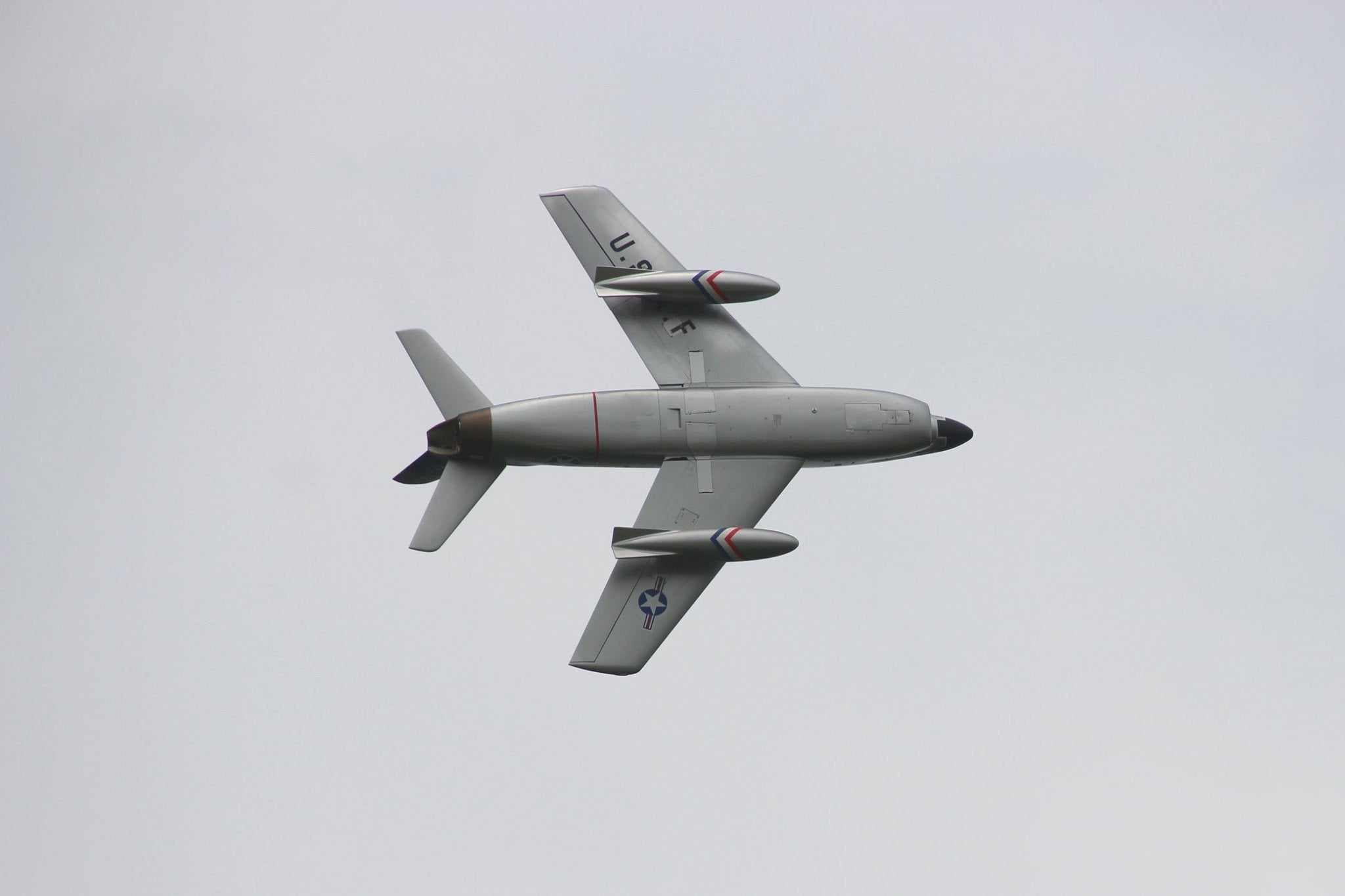 Pilot rc 2.2m F-86D Sabre with tail pipe, UAT, Kevlar fuel tank