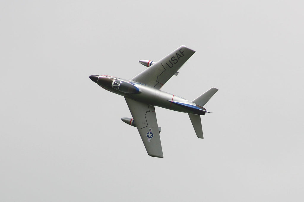 Pilot rc 2.2m F-86D Sabre with tail pipe, UAT, Kevlar fuel tank