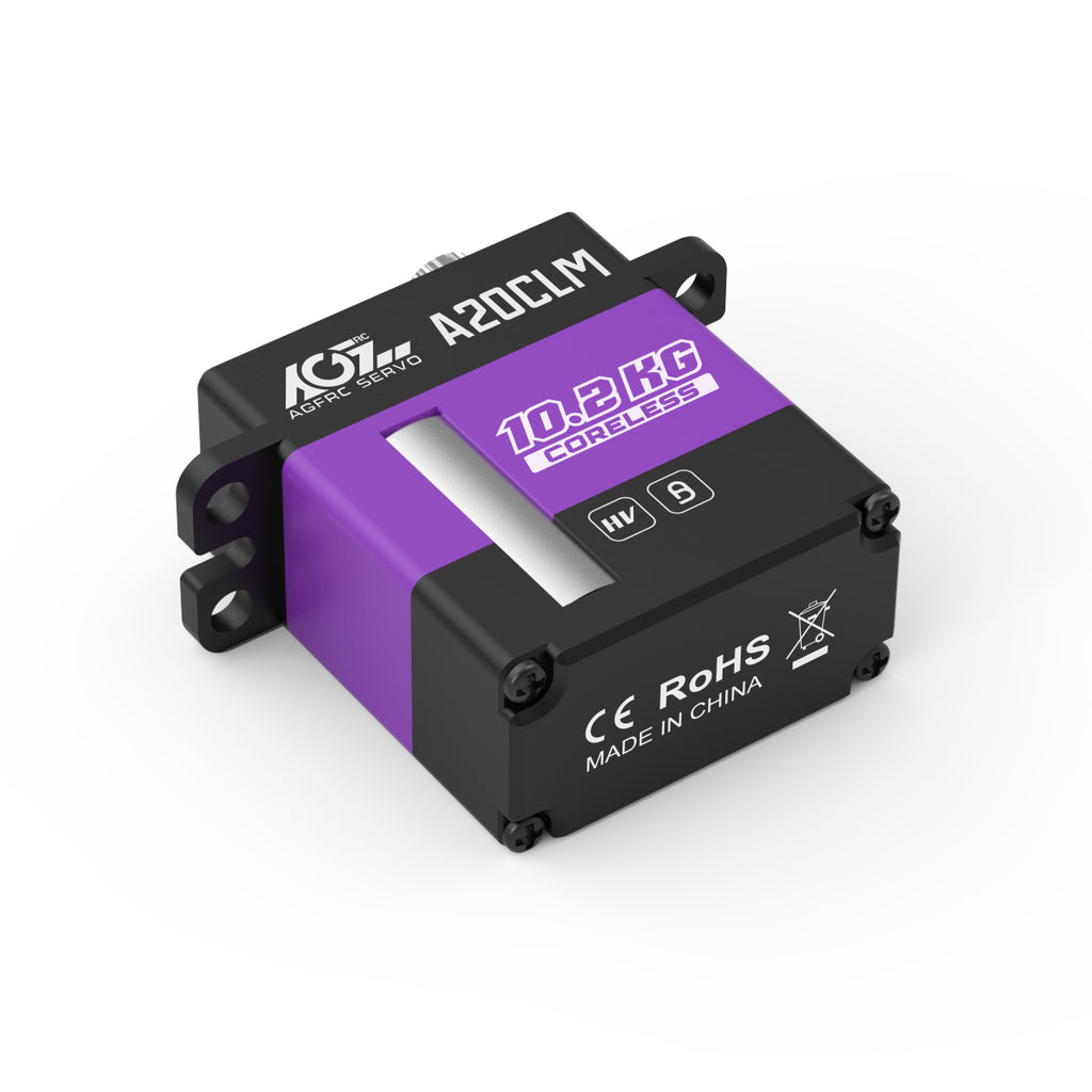 AGF A20CLM 10.2KG 0.093Sec High Voltage Programmable Mini Servo