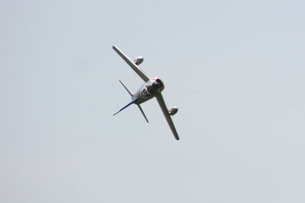 Pilot rc 2.2m F-86D Sabre with tail pipe, UAT, Kevlar fuel tank