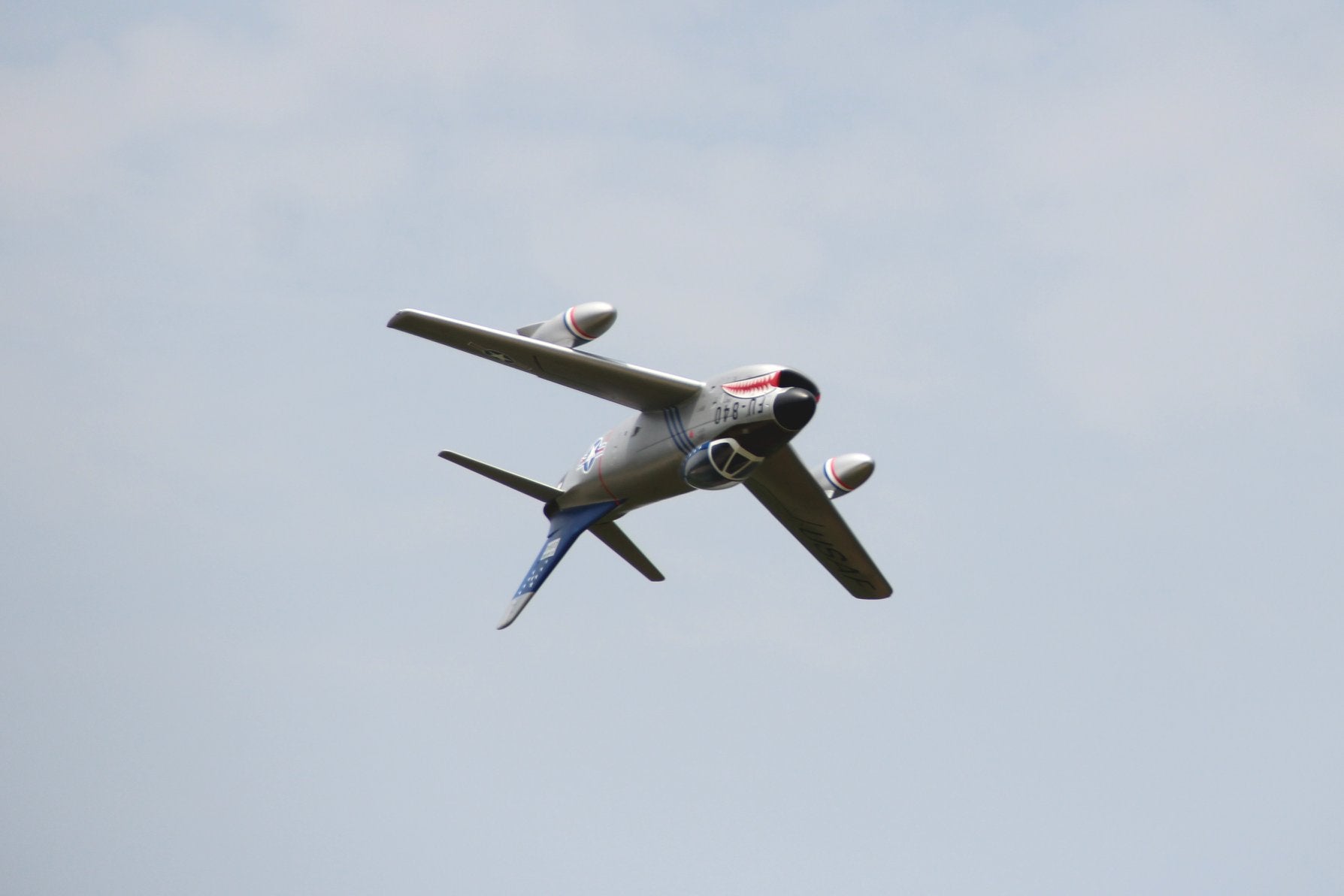 Pilot rc 2.2m F-86D Sabre with tail pipe, UAT, Kevlar fuel tank