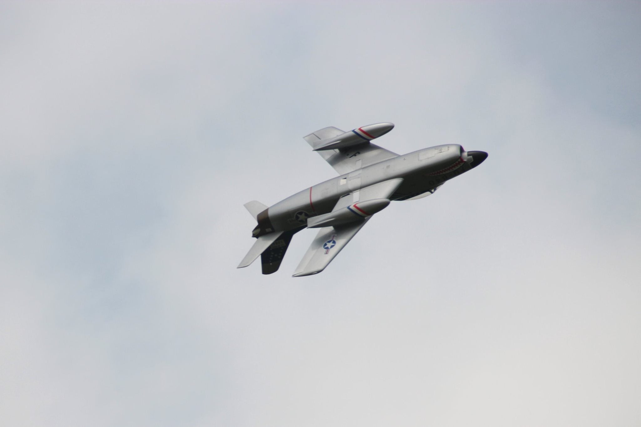 Pilot rc 2.2m F-86D Sabre with tail pipe, UAT, Kevlar fuel tank