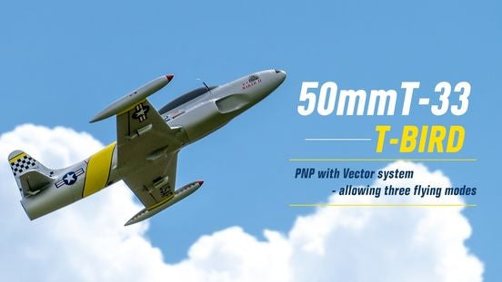 Arrows Hobby T-33 50mm EDF PNP with vector