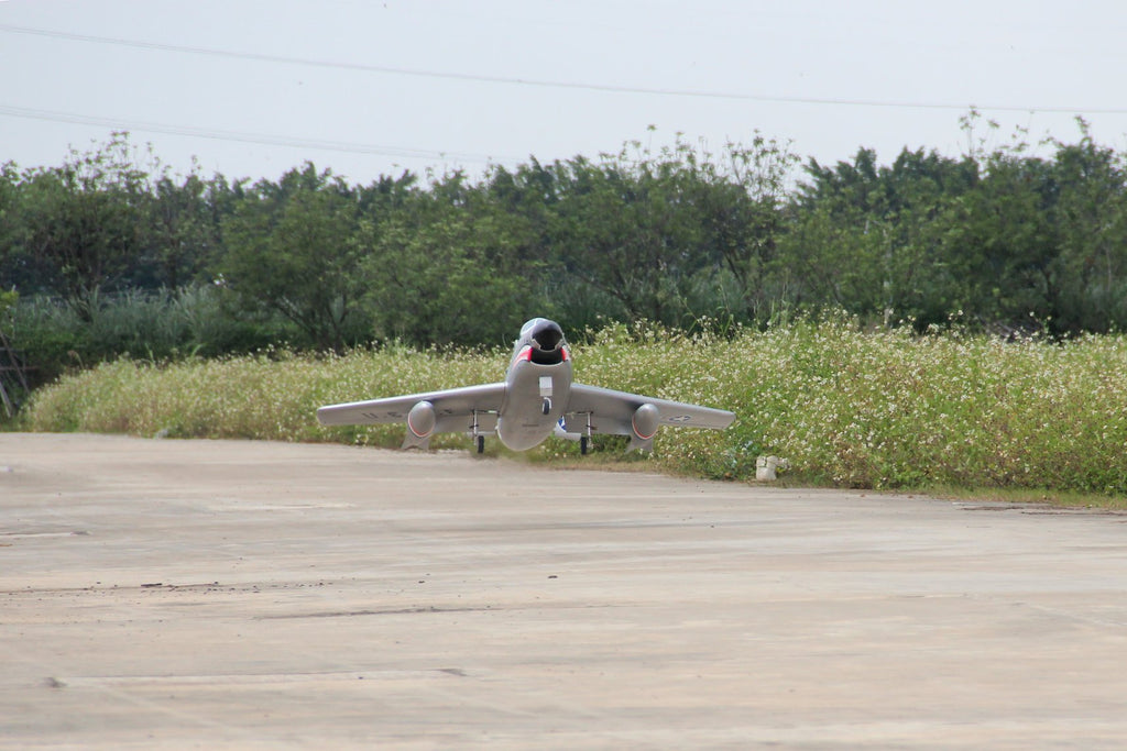 Pilot rc 2.2m F-86D Sabre with tail pipe, UAT, Kevlar fuel tank