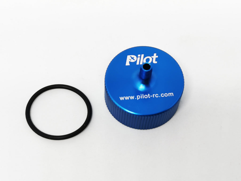 Pilot rc Aluminum Fuel Tank Cap Kit. Cap OD: 32mm