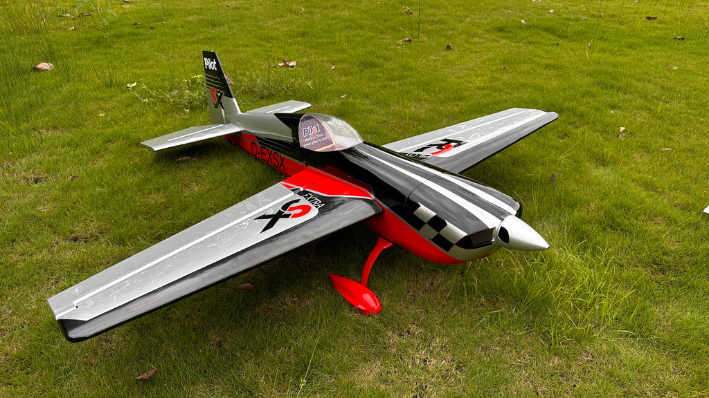 Pilot rc Extra 330SX 01 red/silver/black 75" 1.9m